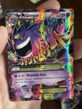 POKÉMON M Gengar EX 35/119 XY Phantom Forces Holo UR Eng 2014 HP Card