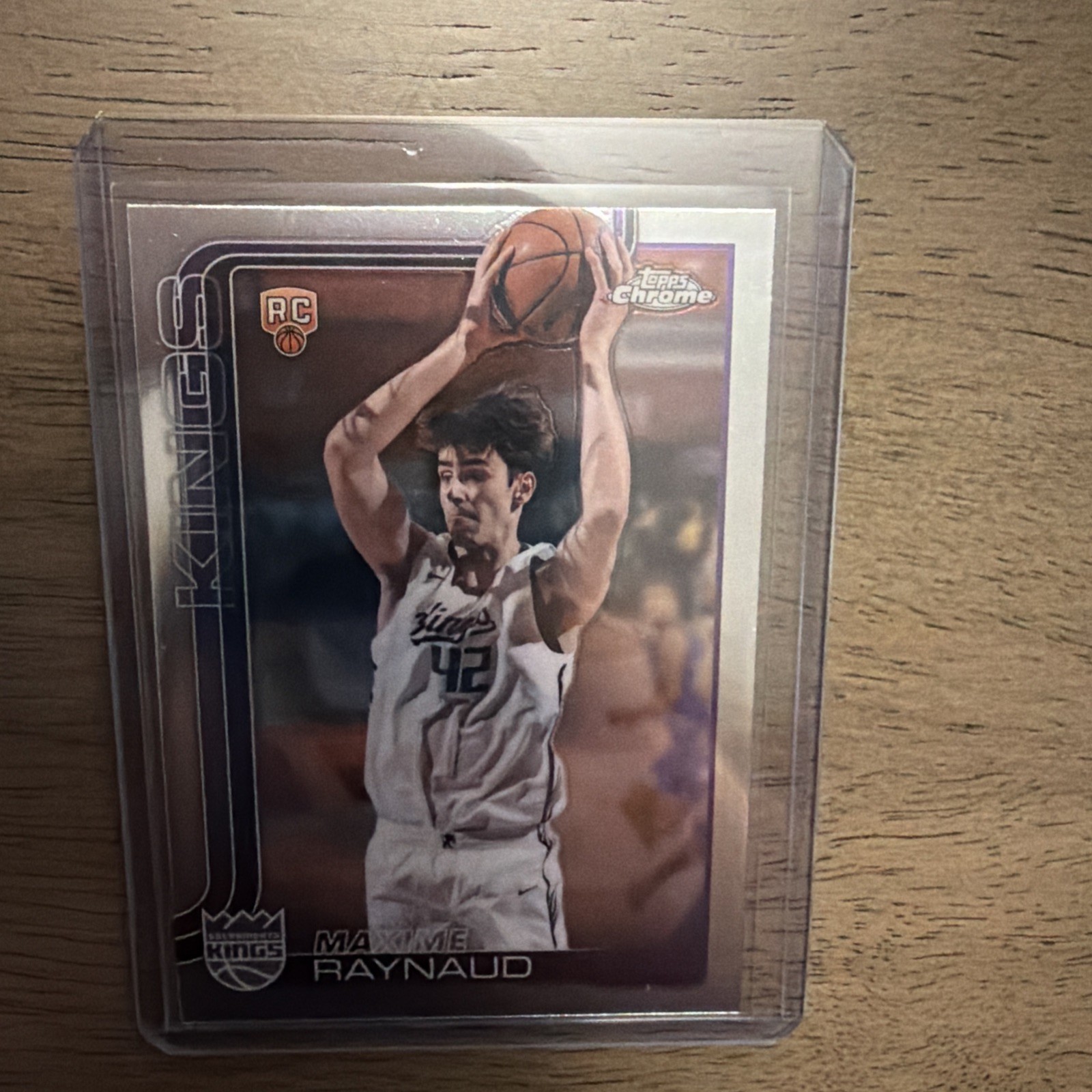 MAXIME RAYNAUD 2025-26 Topps Chrome #293 REFRACTOR Rookie RC Sacramento Kings