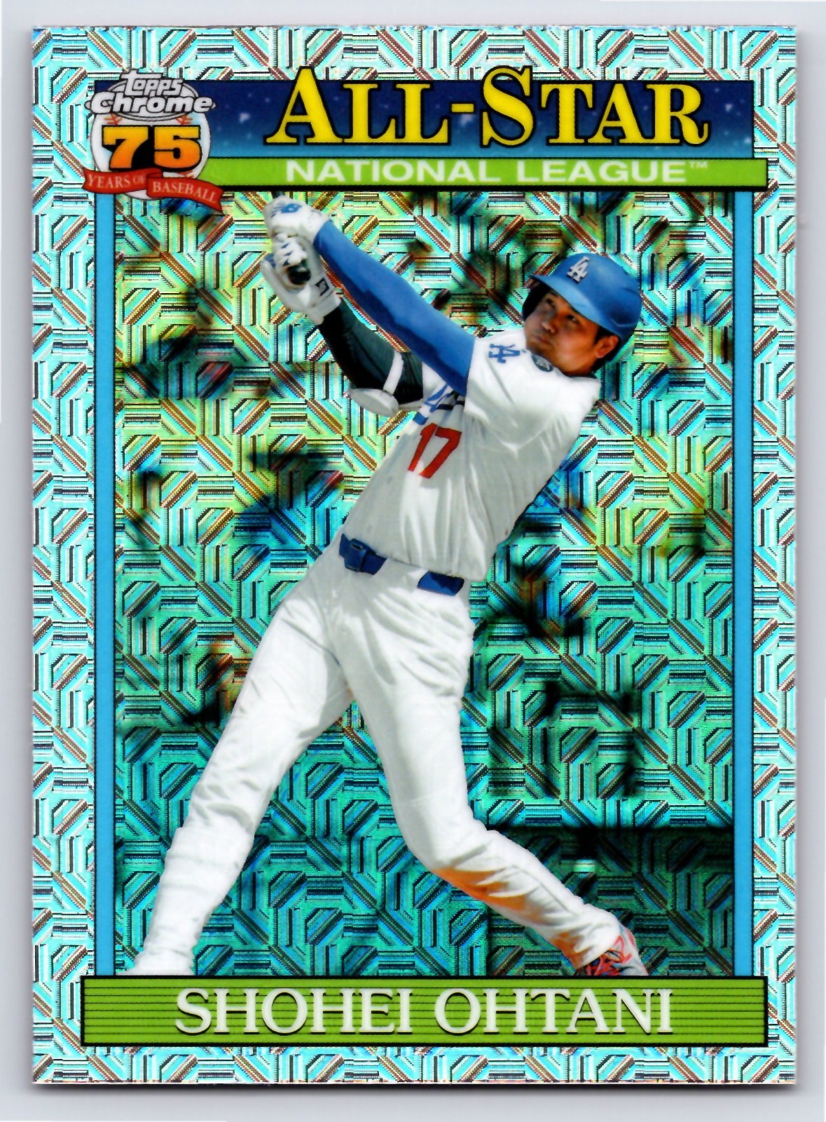 Shohei Ohtani #91ASC-50 (Baseball Cards 2026 Topps Series 2 1991 Chrome All-Star) — is it worth grading?