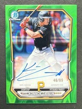 2026 Bowman Konnor Griffin Chrome Prospect Auto #CPA-KG Green Lava Refractor