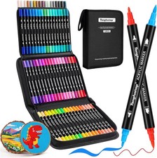 Tongfushop 72 Colors Acrylic Paint Markers, 1 Count Pack of 72 , 72 colors