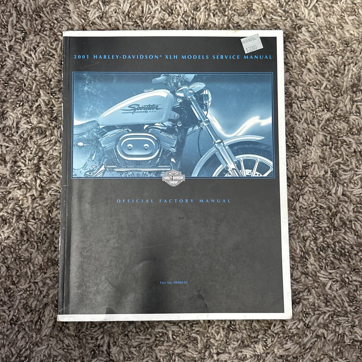 Harley-Davidson Motorcycle Manuals and Literature 2001 2001 Year
