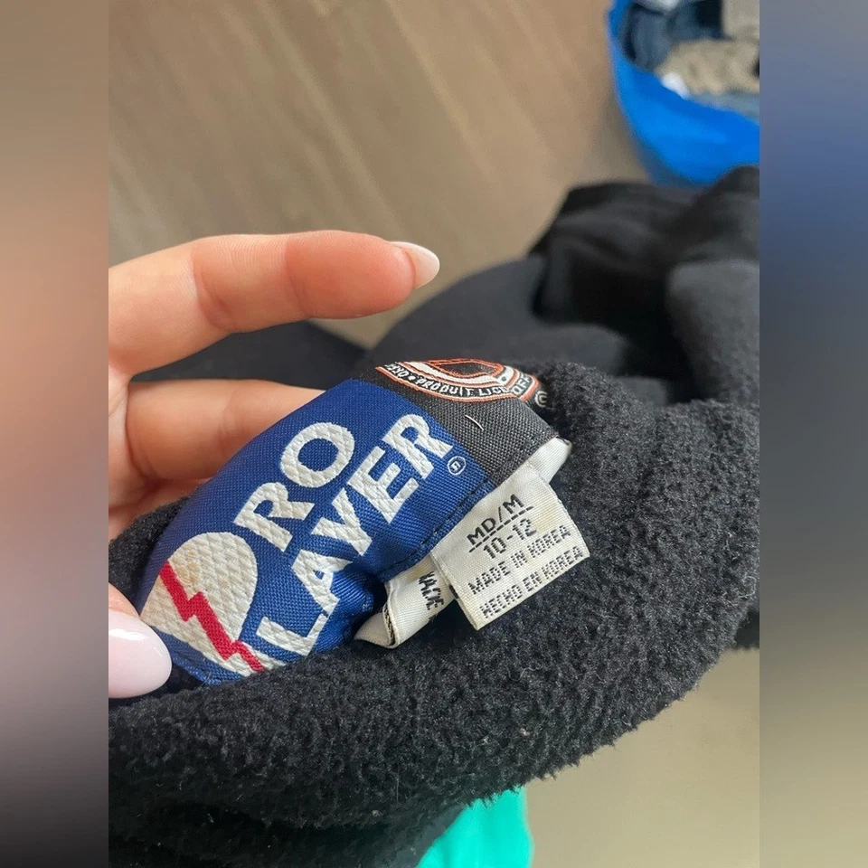 Dallas stars nhl pro player green, gold and black collared heavy duty jacket - Image 2 of 4