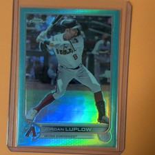 Topps 2022 Chrome Update Jordan Luplow #USC26 Serial Numbered /250 DBacks