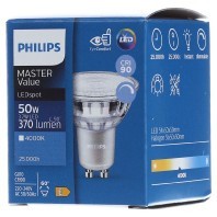 Philips Licht Led-Reflektorlampe PAR16 GU10, 940, 36G, Dim Mas Ledspot#39938900