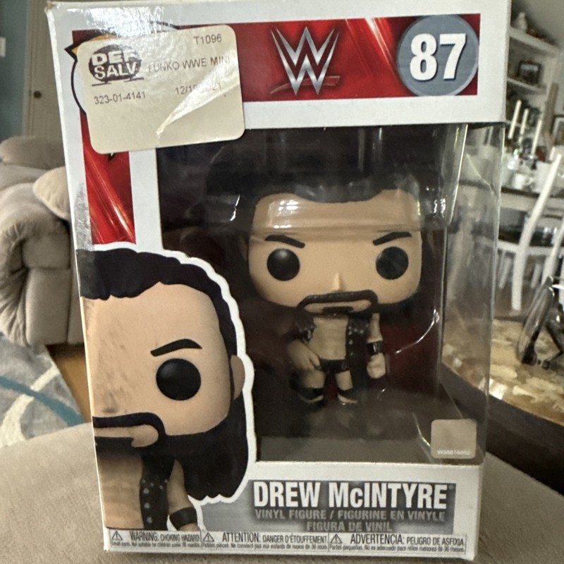 Funko Pop! Drew McIntyre #87 WWE Wrestling Vinyl Figure