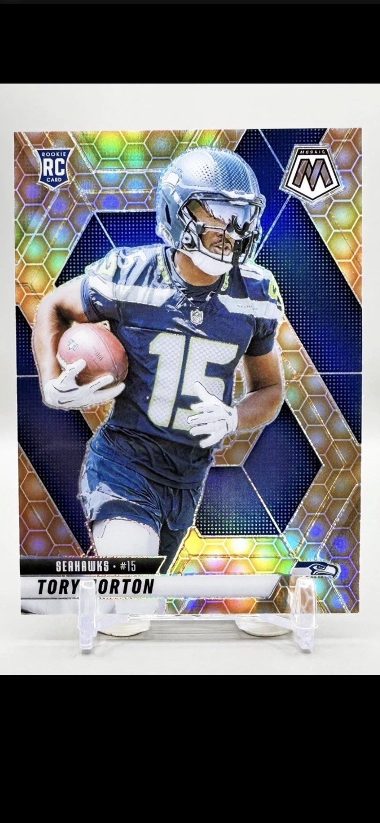 2025 Mosaic TORY HORTON Mosaic Honeycomb Rookie #396 SSP Seahawks 🔥