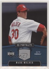2005 Upper Deck Portraits Blue Jersey /25 Mark Mulder #87 0f6