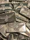 LOT (100) 5 GRAM SILVER BARS 500 GRAMS .999 FINE SILVER