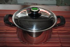 AMC Topf 5,2 Liter 24 cm  Ø Deckel mit Visiotherm Secuquick geeignet