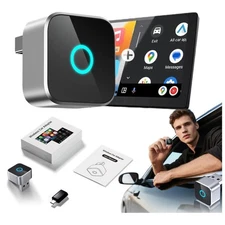 For Ottocast Mini Cube 3.0 Wireless Carplay & Android Auto Adapter Plug & Play