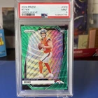 2024 Panini Prizm - Rookies Bo Nix #309 Green Wave Prizm (RC) PSA 9 Mint