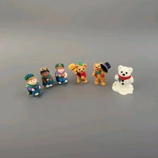 Hallmark Merry miniature three-piece sets 2 Sets snow bear season & 3 Wee Kings