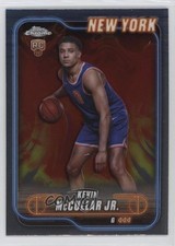 2024-25 Topps Chrome Kevin McCullar Jr #150 1p0o