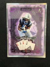 Jonathan Brooks WildCard 5 Card Draw Bookend 1/4 Rookie Card