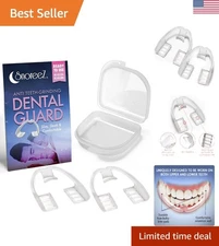 Clear Anti-Bruxism Dental Guard - No Boiling, for Ultimate Comfort at Night