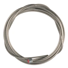 Vision Brake Cable for VisionTech Levers - 1650mm, Derailleur-Style End, Silver