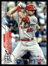 Paul Goldschmidt 2020 Topps #145 Cardinals MLB READ FREE SHIPPING AutographDen