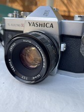 Yashica TL Electro x 35mm SLR with 50 mm 1.7 Yashinon DSM lens