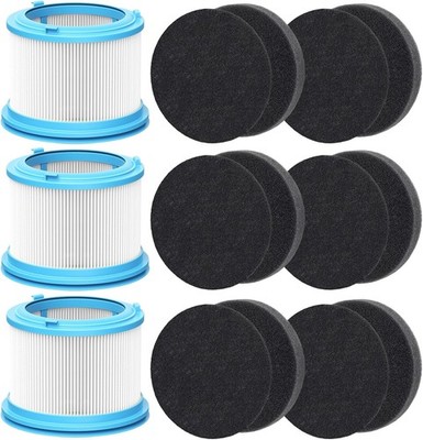 3 Pack 4039 4052 Vacuum Replacement Filter Set Compatible with Bissell