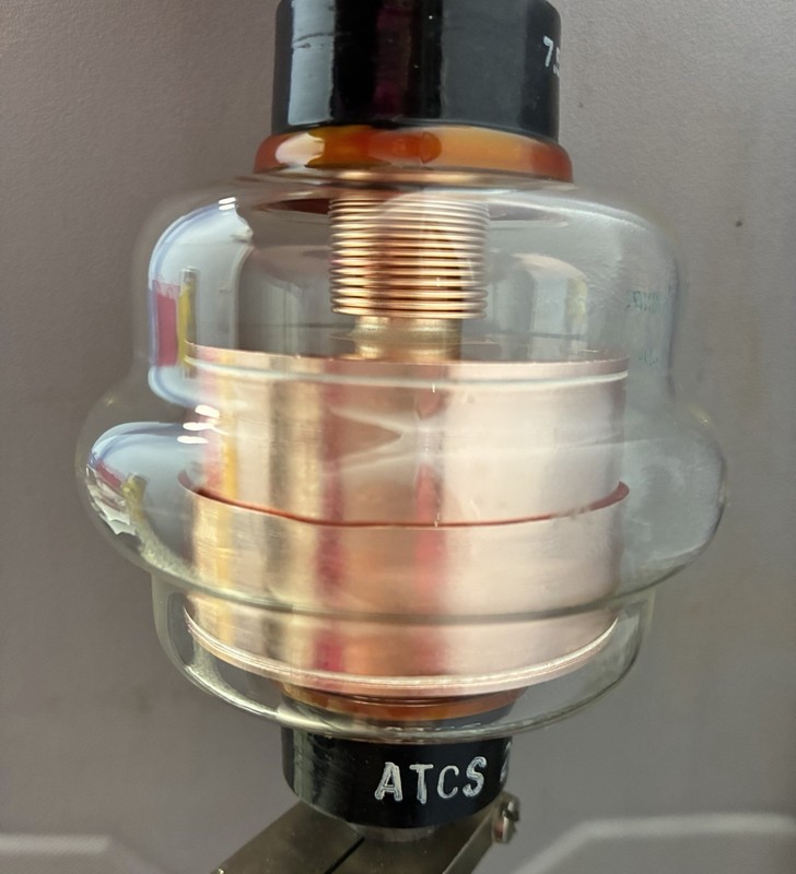 Jennings ATCS-200 Vacuum Variable Capacitor 7,500 Volt RF Ham Radio Clean