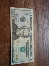 Very Special 2017 $20 Note All 7/8/9 NF79778897F