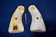 Colt Detective Diamondback Sambar Stag Grips