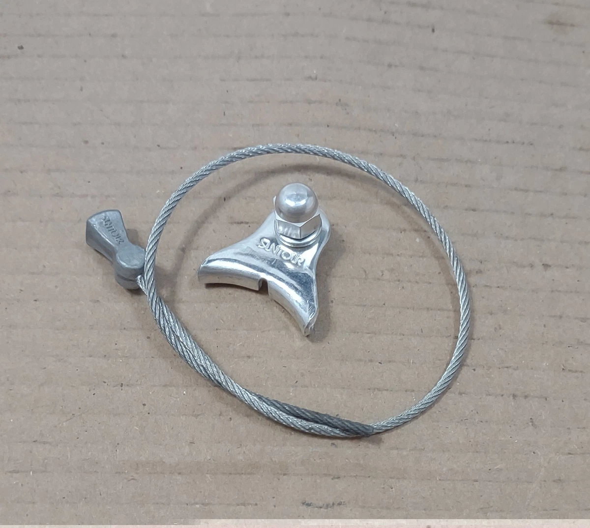 Vintage SunTour Downtube Barcon Shifter Cable Guide CLamp 28