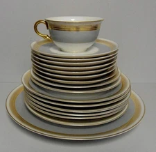 Bohemia VOGUE 17 Piece Set PLACE SETTING PIECES More Items Here