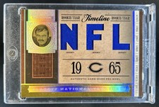 2006 National Treasures Dick Butkus Timeline Jersey Material NFL #/99