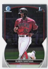 2023 Bowman #BCP-42 Ruben Santana Chrome Prospects