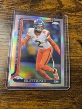 2025 NFL Topps Chrome Pat Surtain II Refractor #93 Broncos