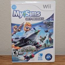 My Sims Sky Heroes Nintendo Wii EA Rated E 10+ Case & Disc Tested No Manual
