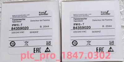 1PCS Brand New Krom Schroder IFW15-T Brand flame detector  Fast delivery