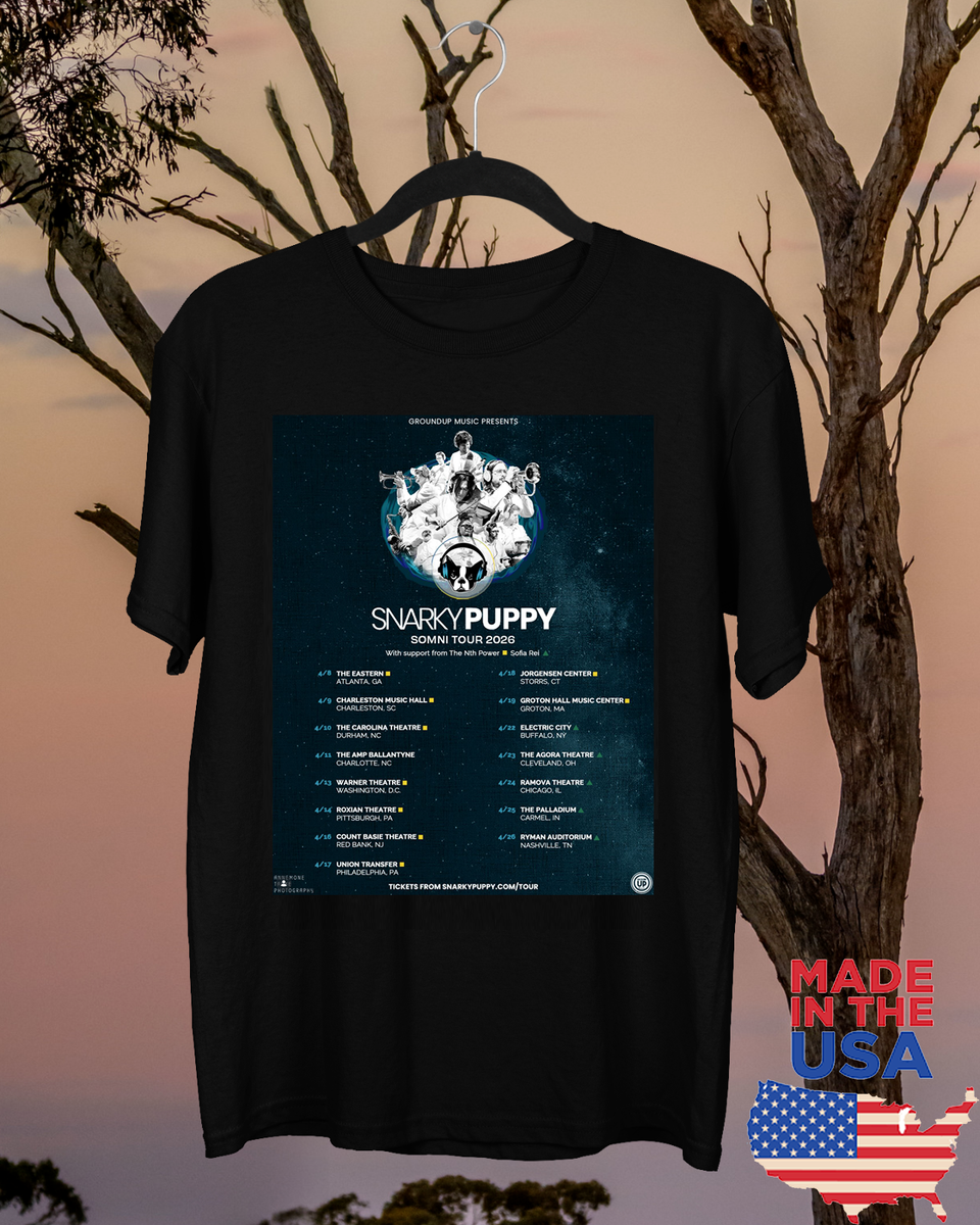 SNARKY PUPPY ツアーTシャツLサイズ | ヤマダウェブコム