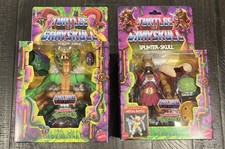 Mattel Turtles of Grayskull MOTU King Hiss and Splinter-Skull
