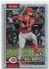 2026 Topps Series 1 Celebration Confetti Will Banfield #247 Cincinnati Reds RC