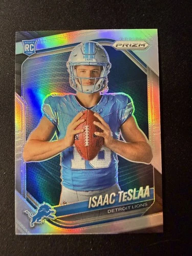 2025 Panini Prizm Silver Variation Rookie Isaac Teslaa Silver Prizm