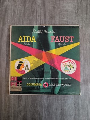 Ballet Music Aida Verdi Faust Gounod vinyl record ML 4515 Columbia Tested Works