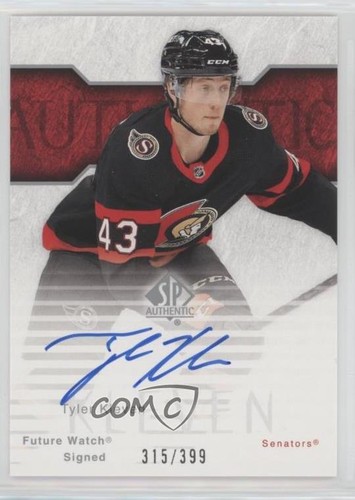 Tyler Kleven #RFWA2-25 2023 SP Authentic 2003 Retro Future Watch Auto card