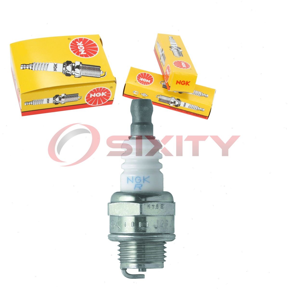 NGK 4002 BMR6A SOLID Standard Spark Plug for Ignition Wire Secondary  bq
