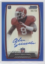 2013 Bowman Rookie Chrome Refractor Blue 88/99 Alec Ogletree #RCRA-AOG Auto 2k3