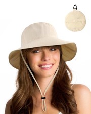 Water-Resistant Sun UPF 50 Bucket Hat Protection Packable Brimmed Boonie for...