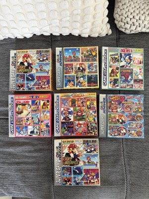 Game Boy Classic Color 32 / 45 / 82 in 1 Games Lot - 7 Cartridges Boxed OVP