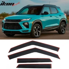 Fits 21-25 Chevrolet Trailblazer Window Visors In-Channel Deflector Rain Guard