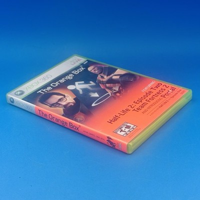 The Orange Box (Xbox 360 2007) Half Life 2 / TF2 Portal CIB w/ Manual - Tested