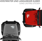 2 Stück Kompass Aufkleber verschiedene Größen (27x21cm oder 40x32cm) für Camper