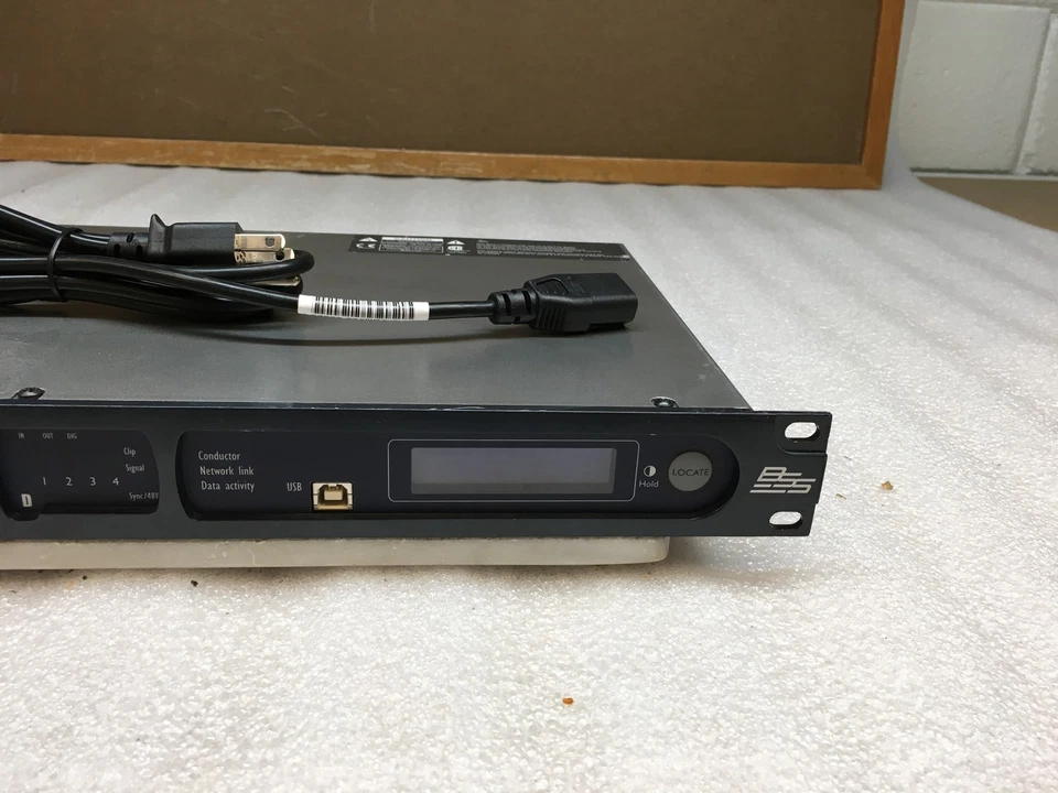 BSS SoundWeb London BLU-80 Signal Processor BSSBLU80 100-240 VAC - Image 3 of 4