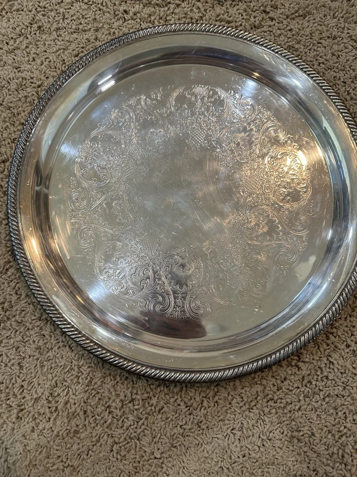 Artículos para servir vintage mezclados en plata y plata. Artículos aleatorios ver marcas Foto 4 de 4