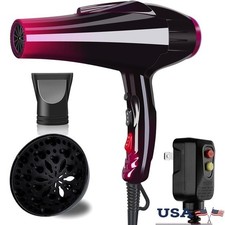 Ionic Hair Dryer 3500W Professional Ceramic Blow Dryer Fast Drying Frizz Control